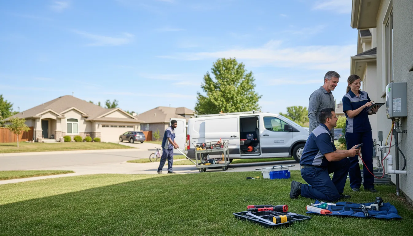 Tankless water heater service in Pacific Junction, IA
